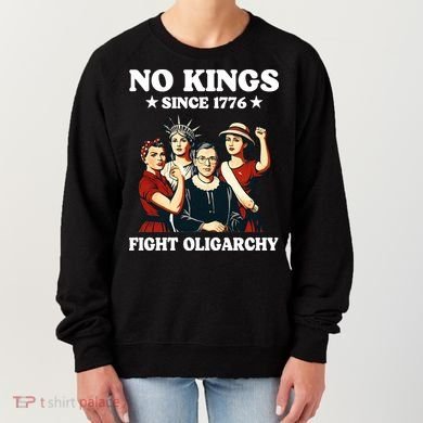 No Kings Fight Oligarchy Women's Sweatshirt