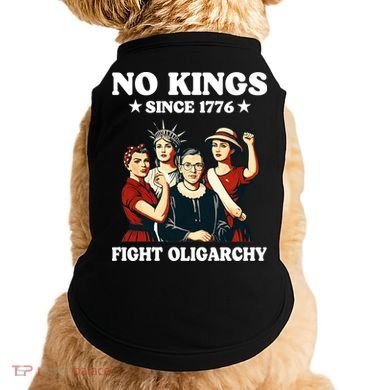 No Kings Fight Oligarchy Doggie Tank