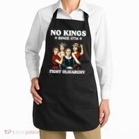 No Kings Fight Oligarchy Apron thumb 2