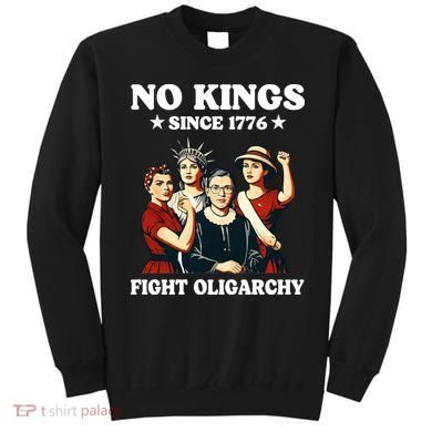 No Kings Fight Oligarchy Sweatshirt