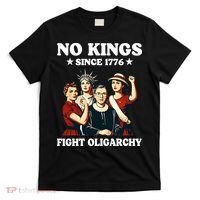 No Kings Fight Oligarchy T-Shirt thumb 0