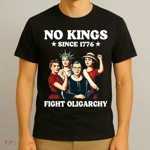 No Kings Fight Oligarchy T-Shirt