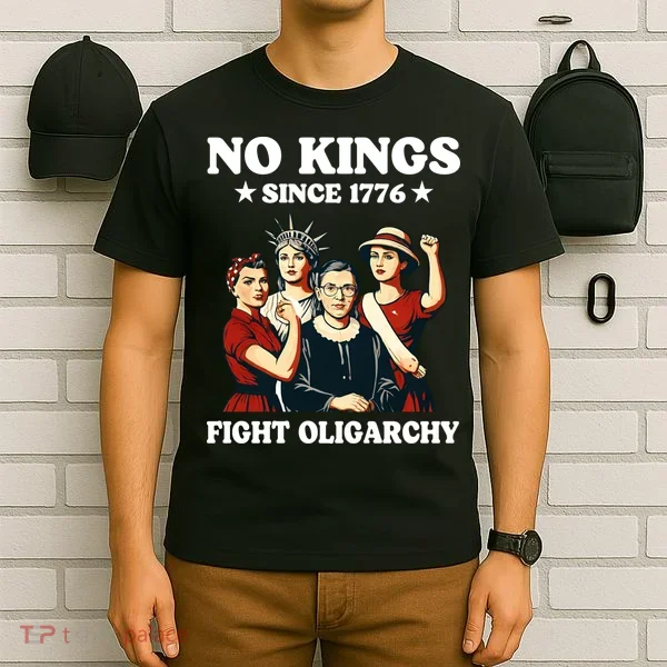 No Kings Fight Oligarchy T-Shirt