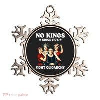 No Kings Fight Oligarchy Ornament thumb 0