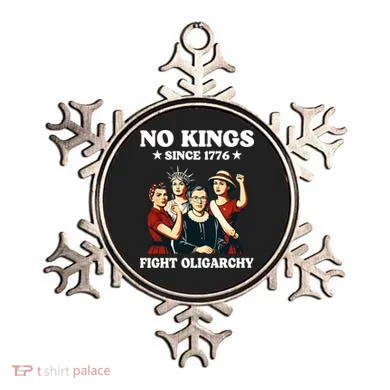 No Kings Fight Oligarchy Ornament