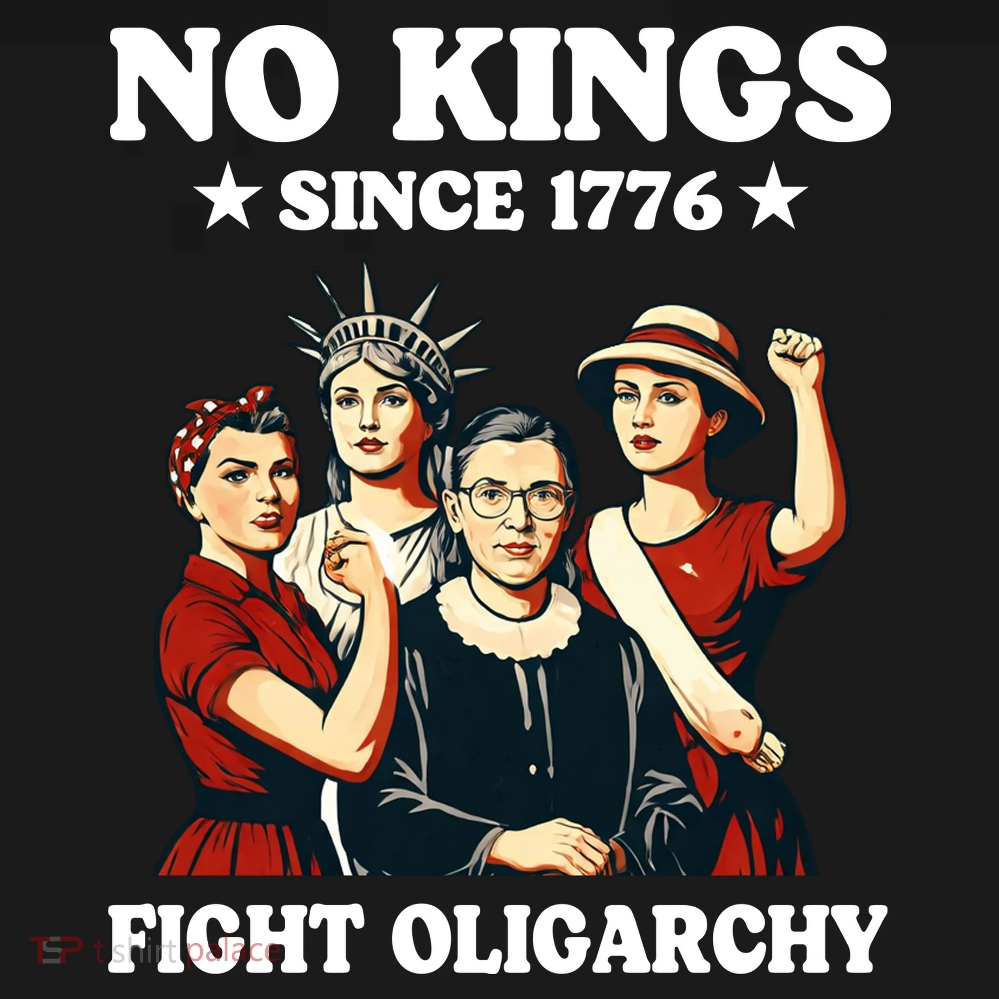 No Kings Fight Oligarchy Ornament