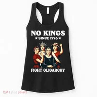 No Kings Fight Oligarchy Women's Tank Top thumb 0