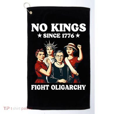 No Kings Fight Oligarchy Golf Towel