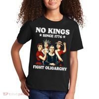 No Kings Fight Oligarchy Kids T-Shirt thumb 2