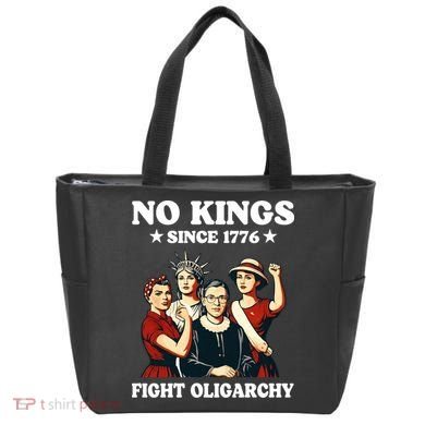 No Kings Fight Oligarchy Tote Bag