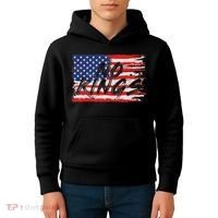 No Kings Flag Proud To Have No Kings Kids Hoodie thumb 4