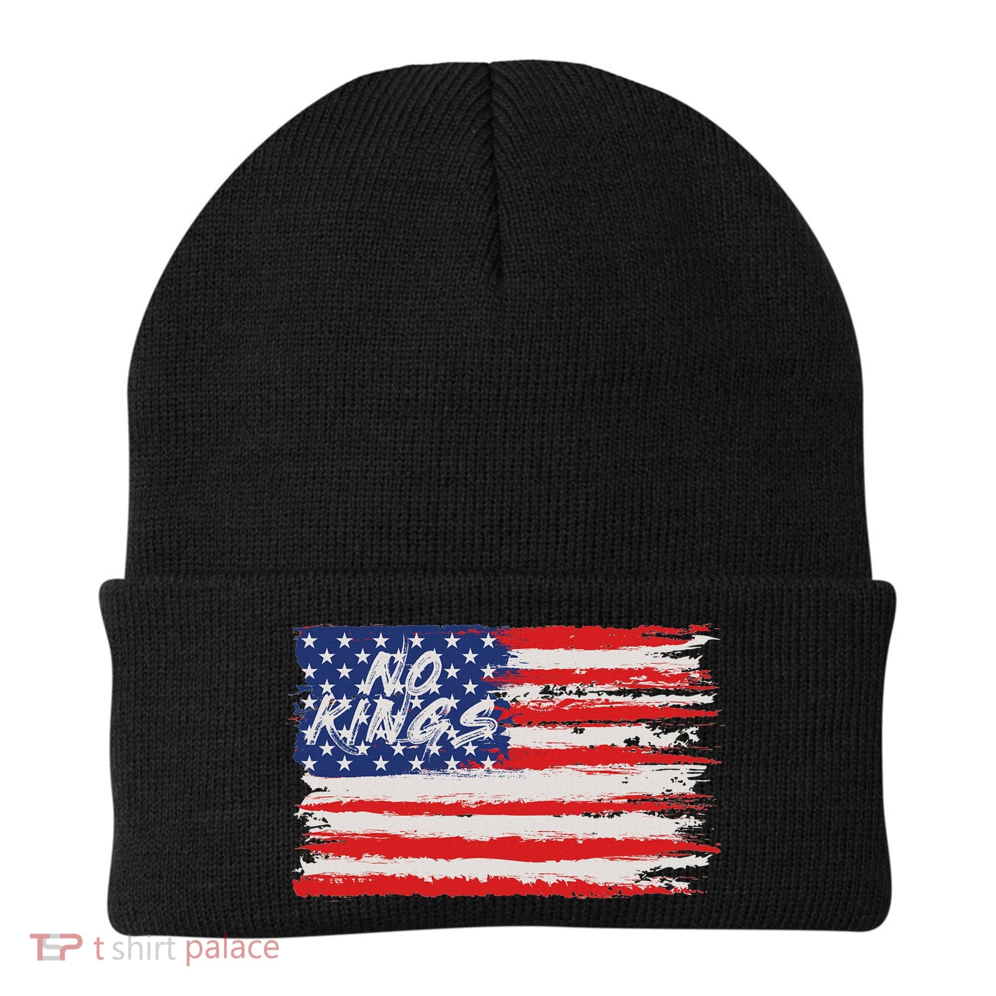 No Kings Flag Proud To Have No Kings Beanie