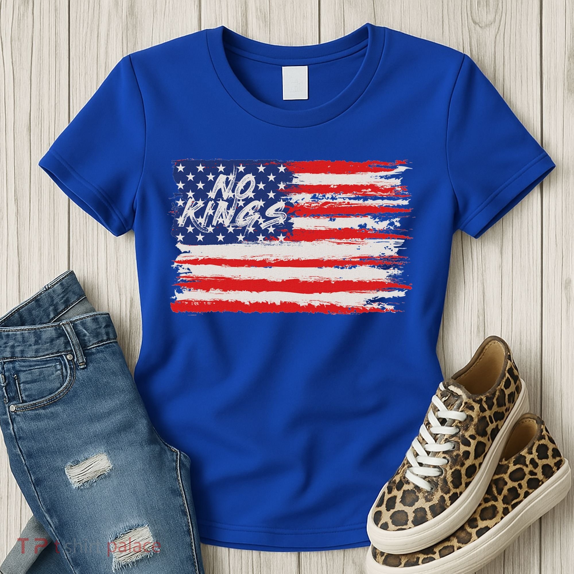 No Kings Flag Proud To Have No Kings Women's T-Shirt