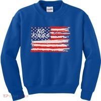 No Kings Flag Proud To Have No Kings Kids Sweatshirt thumb 0