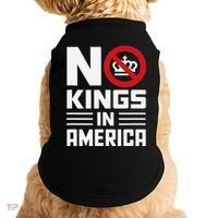 No Kings In America Democracy Usa Protest Doggie Tank thumb 0