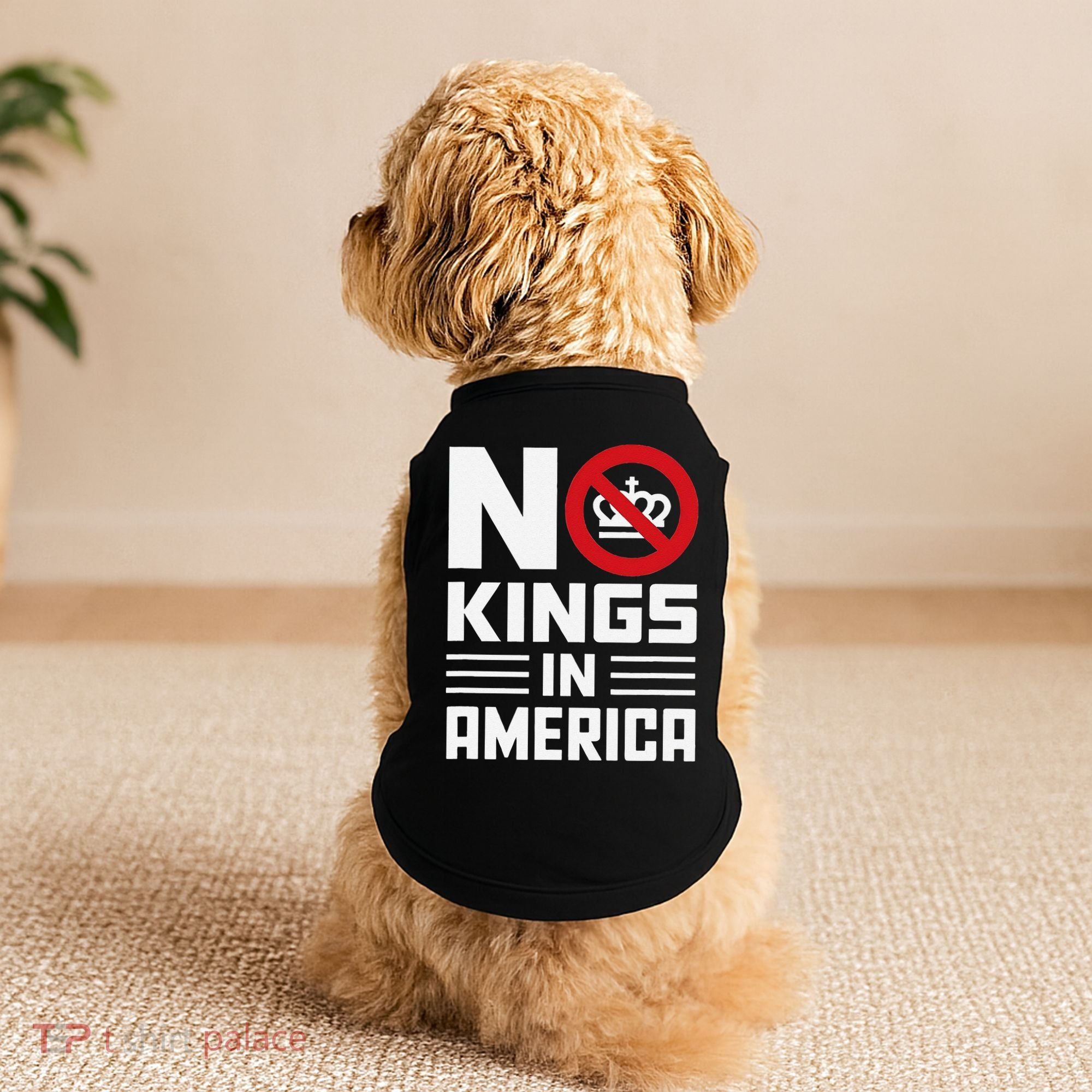 No Kings In America Democracy Usa Protest Doggie Tank