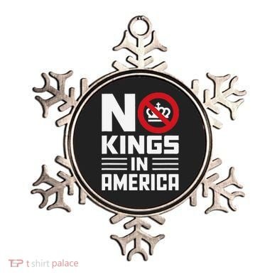 No Kings In America Democracy Usa Protest Ornament