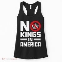 No Kings In America Democracy Usa Protest Women's Tank Top thumb 0