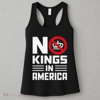 No Kings In America Democracy Usa Protest Women's Tank Top thumb 3