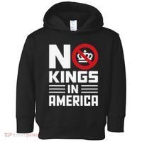 No Kings In America Democracy Usa Protest Toddler Hoodie thumb 0