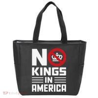 No Kings In America Democracy Usa Protest Tote Bag thumb 0
