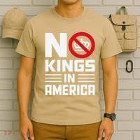 No Kings In America Democracy Usa Protest T-Shirt thumb 6