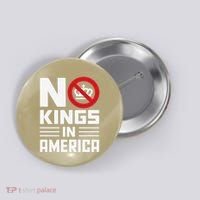 No Kings In America Democracy Usa Protest Button thumb 0