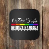 No Kings In America We The People Political Coaster thumb 0