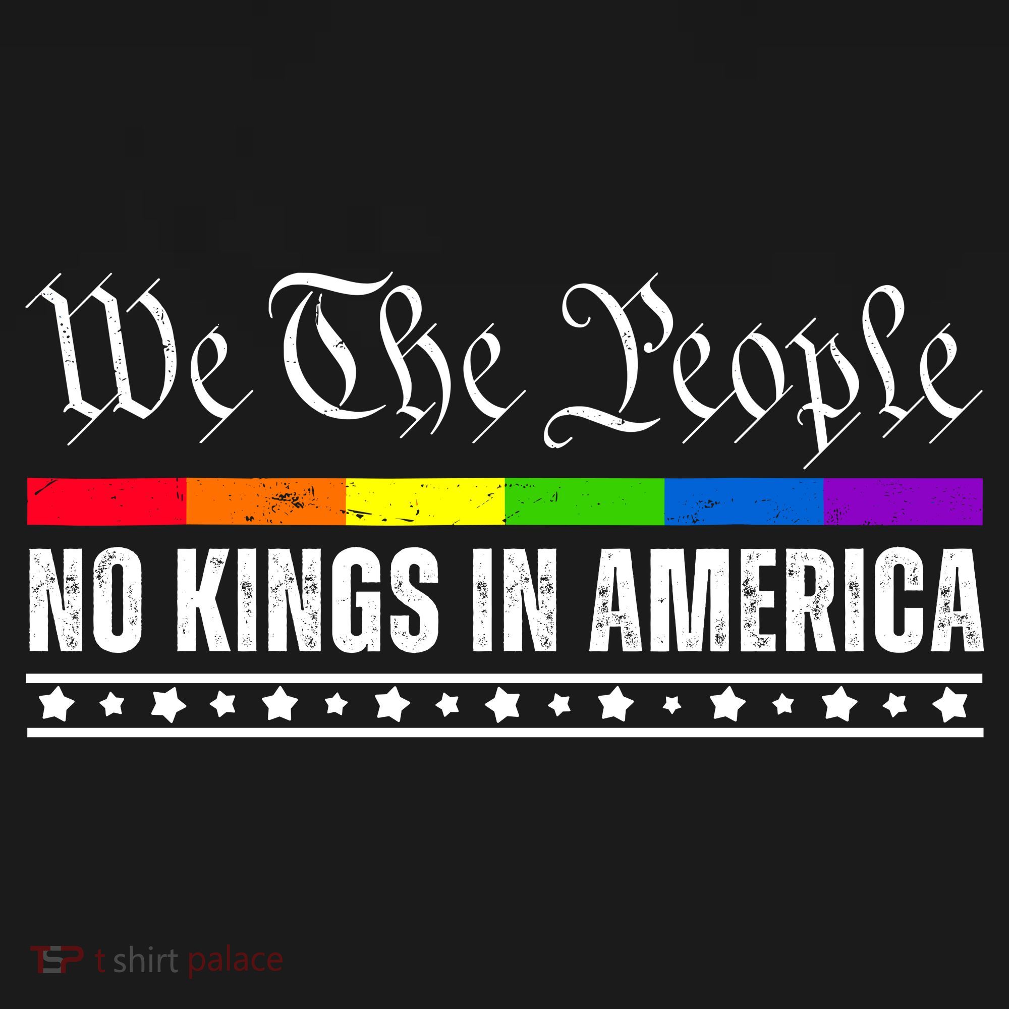 No Kings In America We The People Political Women's Tank Top