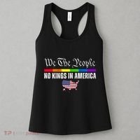 No Kings In America We The People Political Women's Tank Top thumb 3