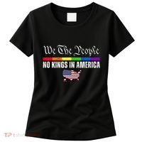 No Kings In America We The People Political Women's T-Shirt thumb 0
