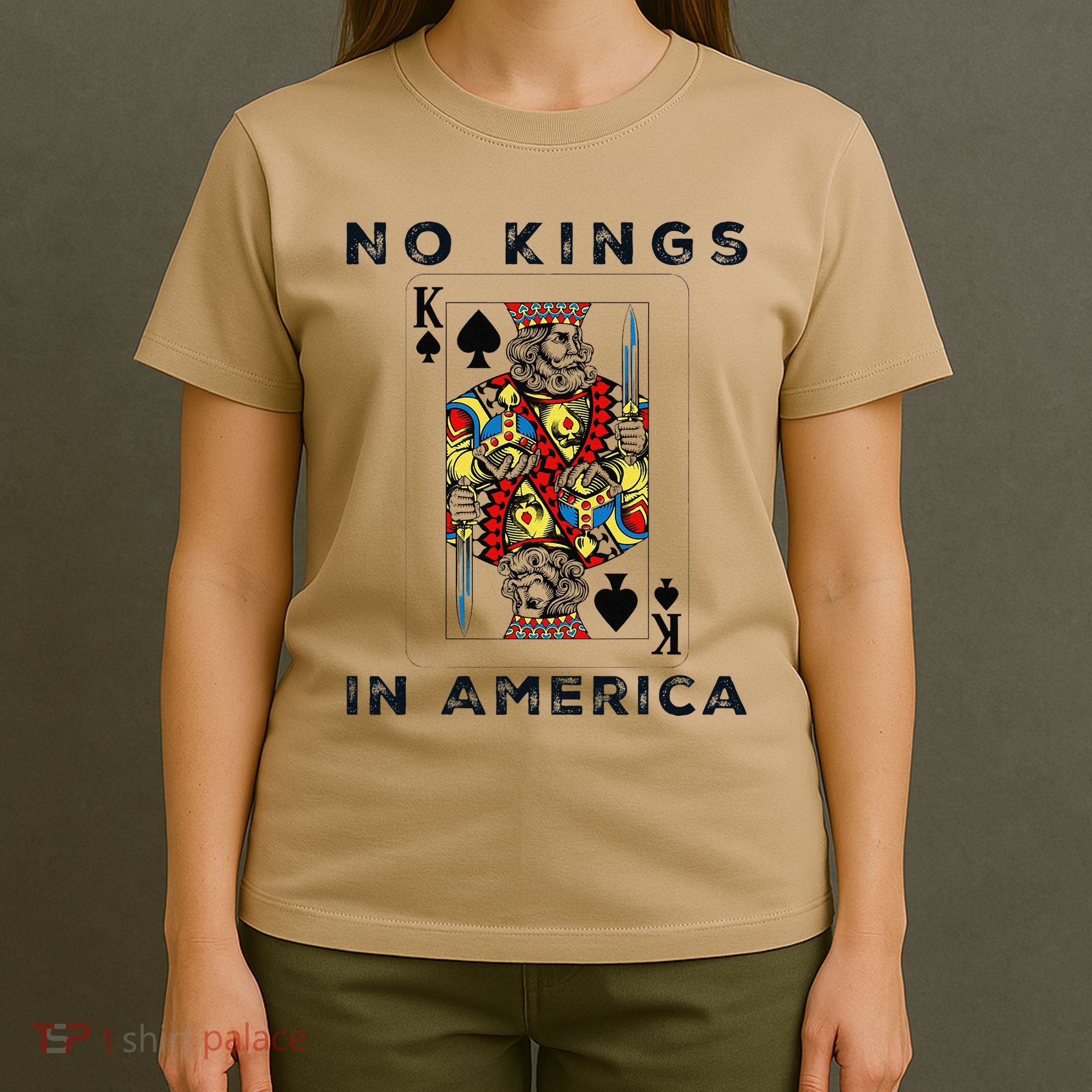No Kings In America We The People Political T-Shirt
