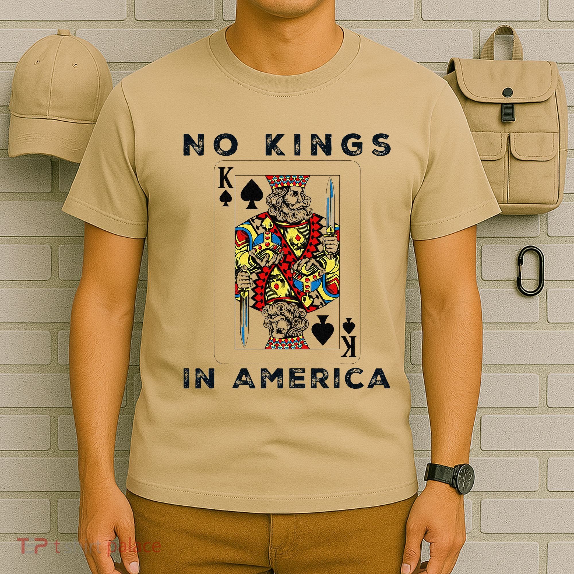 No Kings In America We The People Political T-Shirt