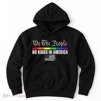 No Kings In America We The People Political Hoodie thumb 0