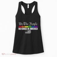 No Kings In America We The People Political Women's Tank Top thumb 0