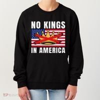 No Kings In America Court Ruling Protest Save Democracy Usa Women's Sweatshirt thumb 0