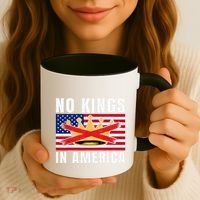 No Kings In America Court Ruling Protest Save Democracy Usa Coffee Mug thumb 3