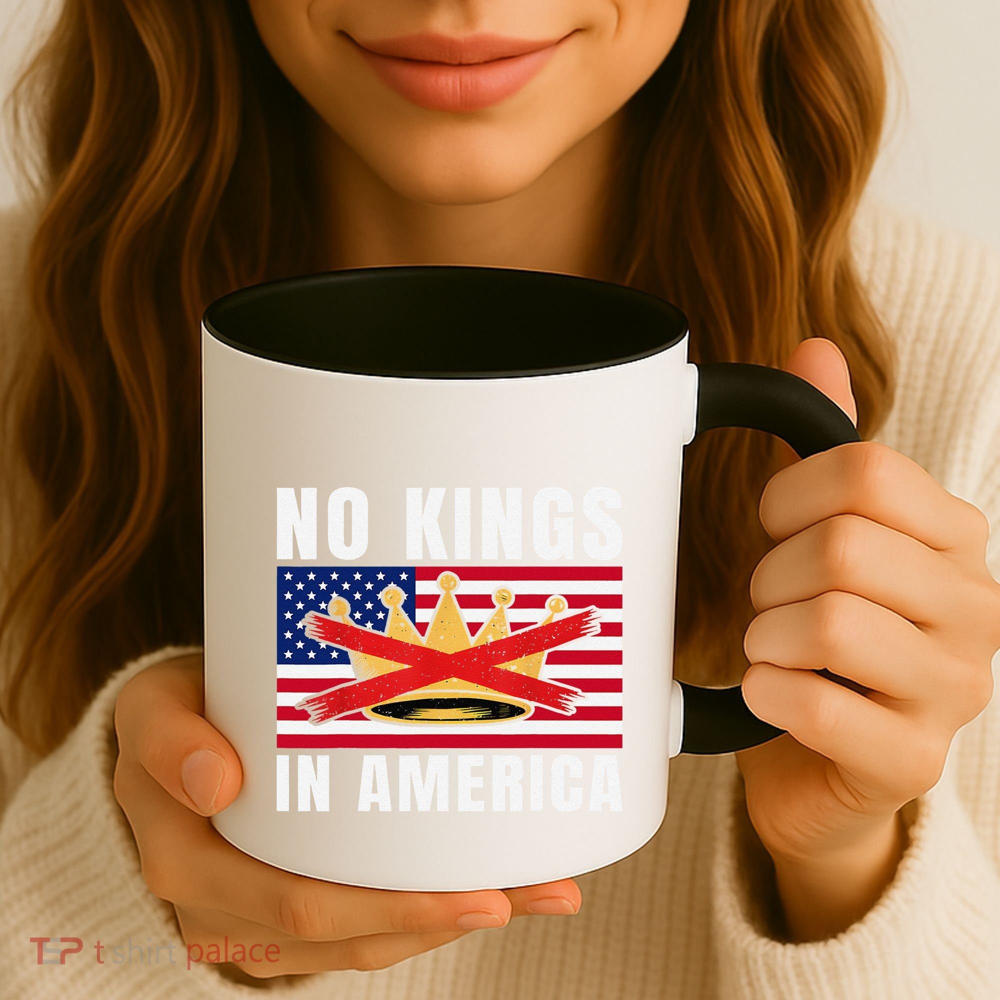 No Kings In America Court Ruling Protest Save Democracy Usa Coffee Mug