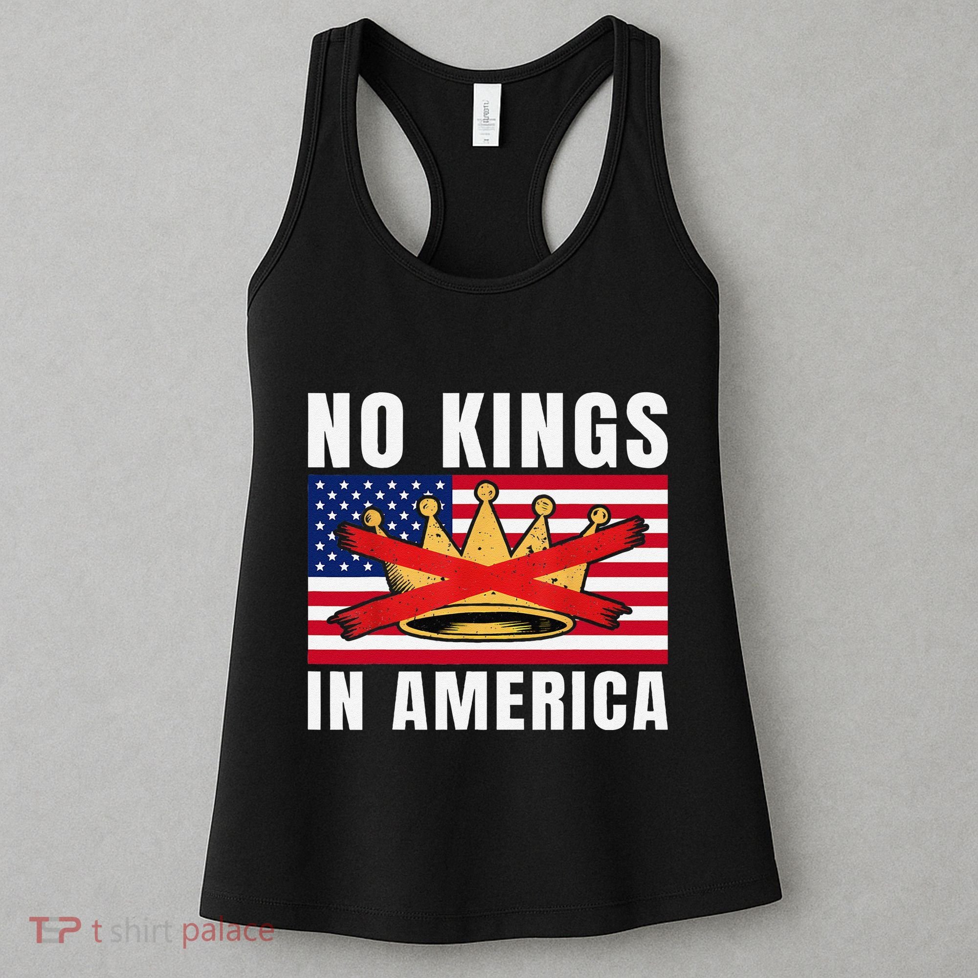 No Kings In America Court Ruling Protest Save Democracy Usa Women's Tank Top