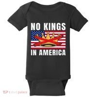 No Kings In America Court Ruling Protest Save Democracy Usa Baby Bodysuit thumb 0
