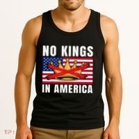 No Kings In America Court Ruling Protest Save Democracy Usa Tank Top thumb 3