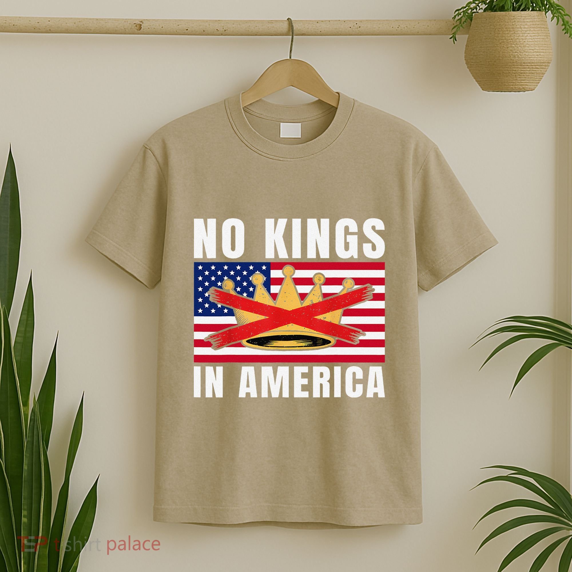 No Kings In America Court Ruling Protest Save Democracy Usa T-Shirt