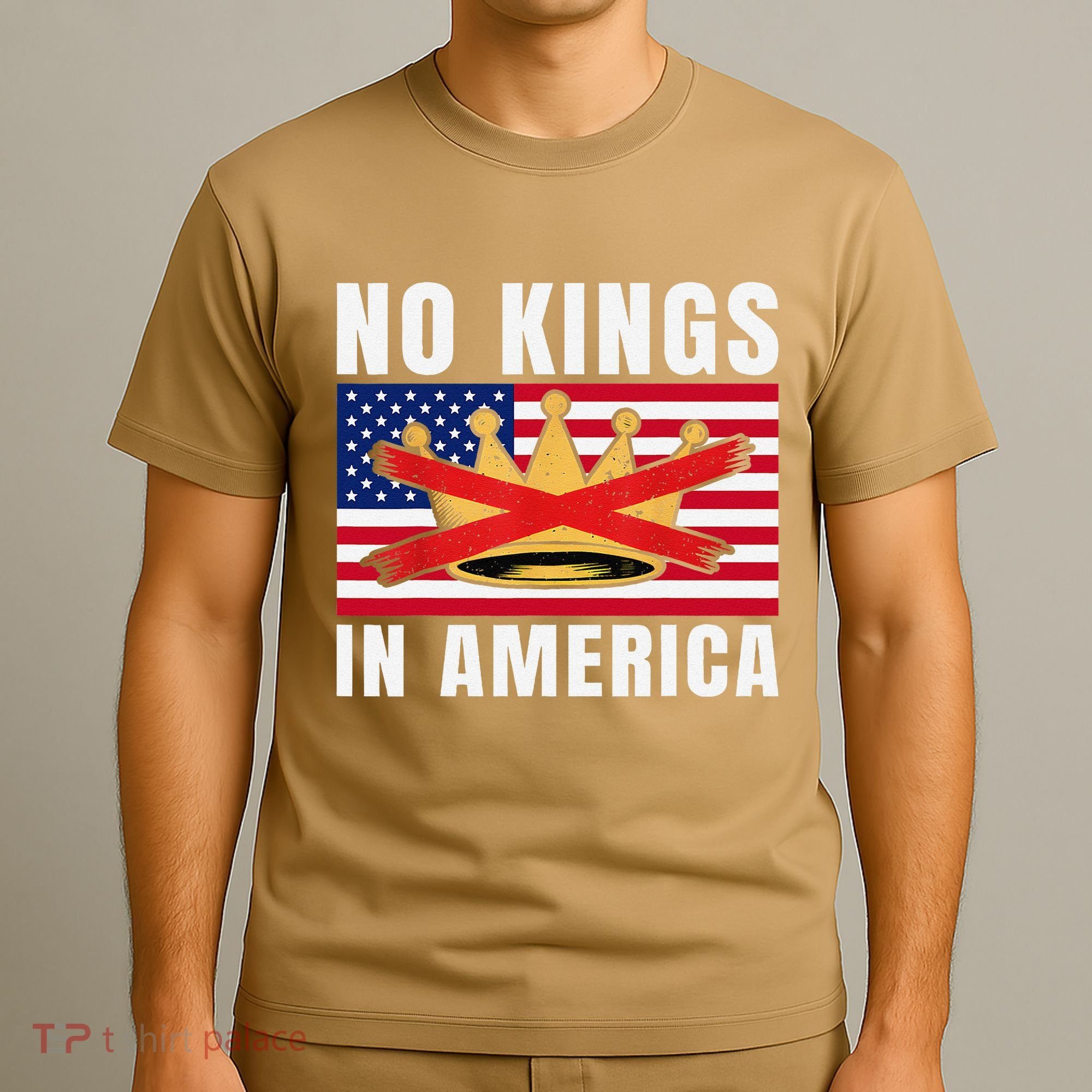 No Kings In America Court Ruling Protest Save Democracy Usa T-Shirt