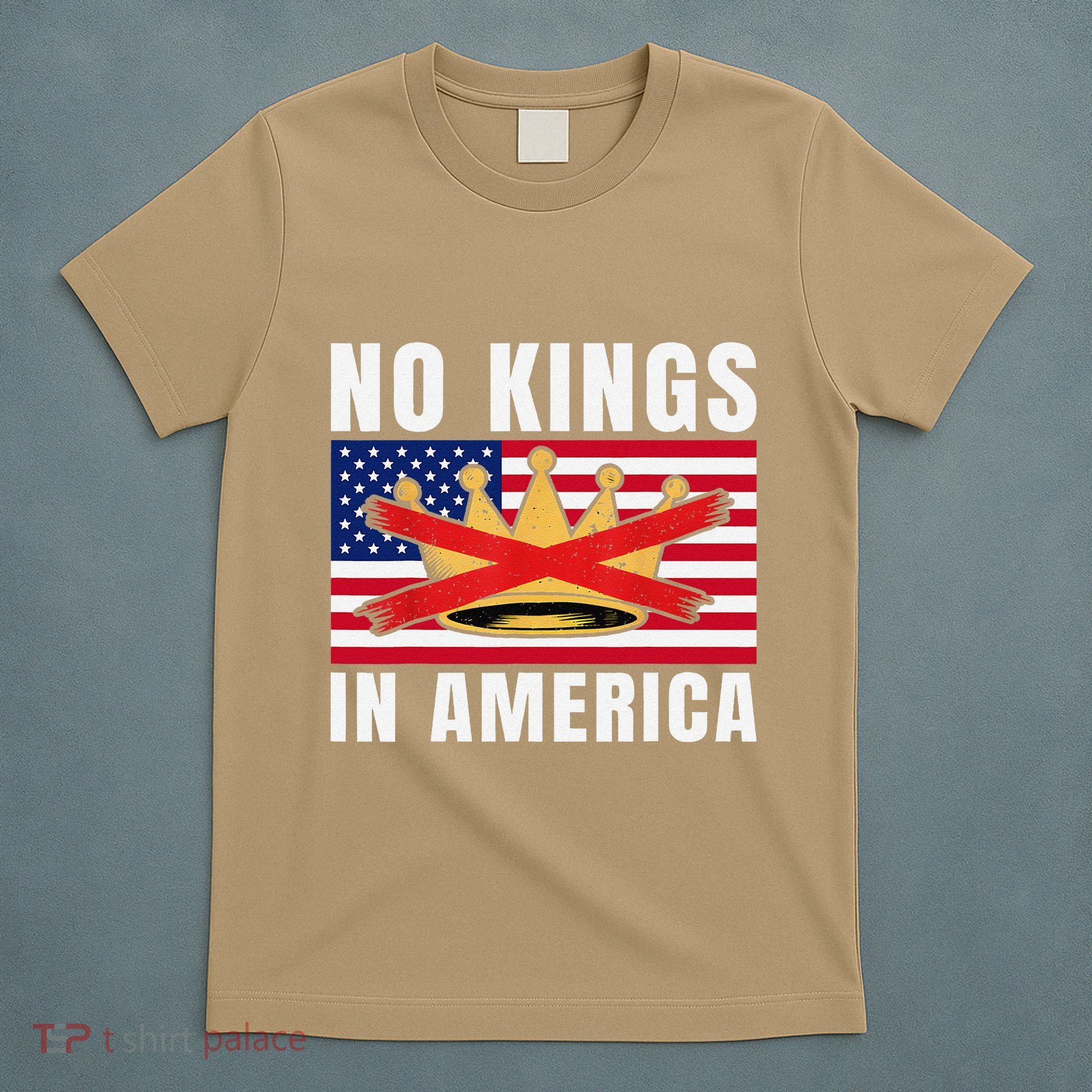 No Kings In America Court Ruling Protest Save Democracy Usa T-Shirt