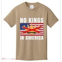No Kings In America Court Ruling Protest Save Democracy Usa Kids T-Shirt thumb 0