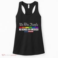 No Kings In America We The People Political Women's Tank Top thumb 0