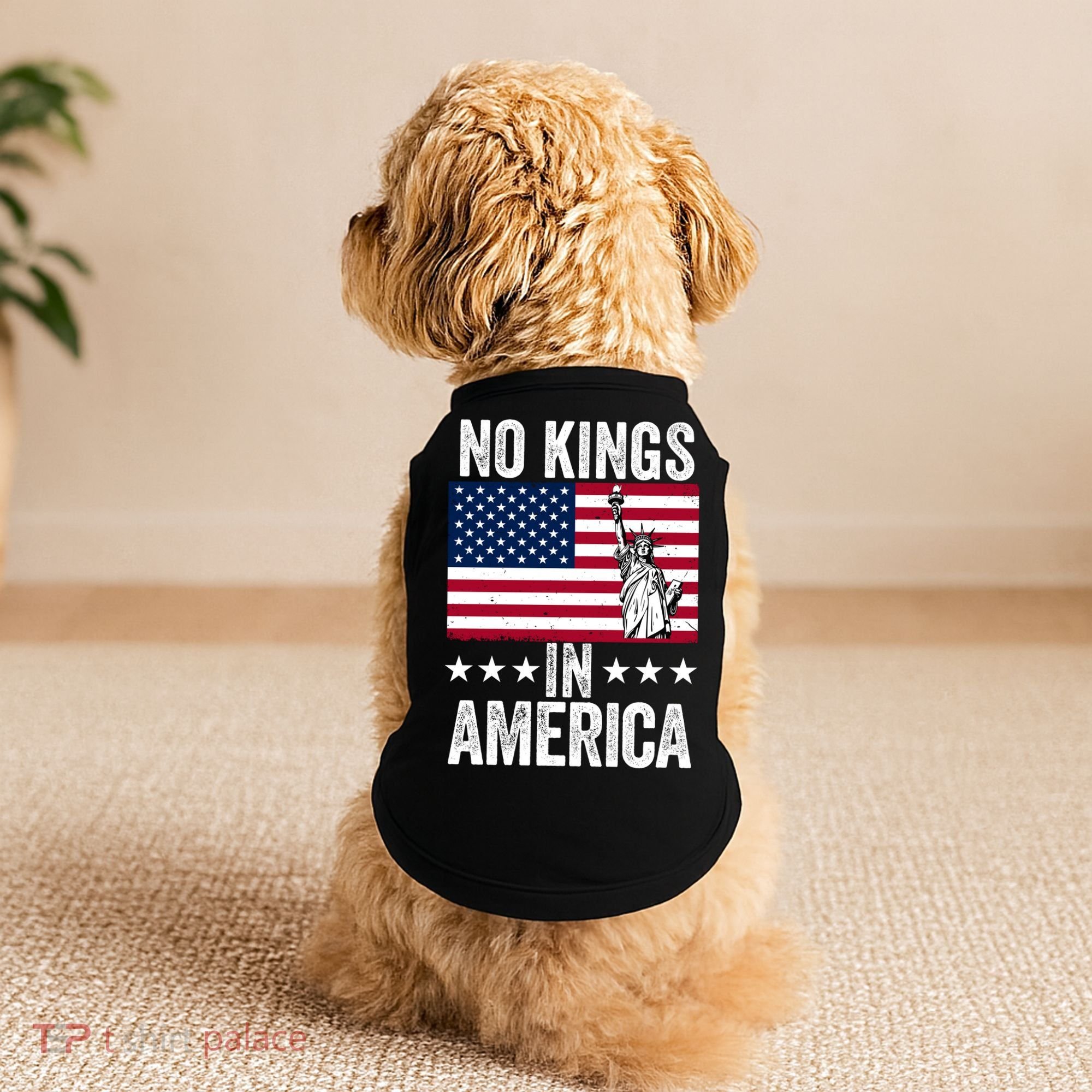 No Kings In America Doggie Tank
