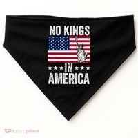 No Kings In America USA-Made Doggie Bandana thumb 0