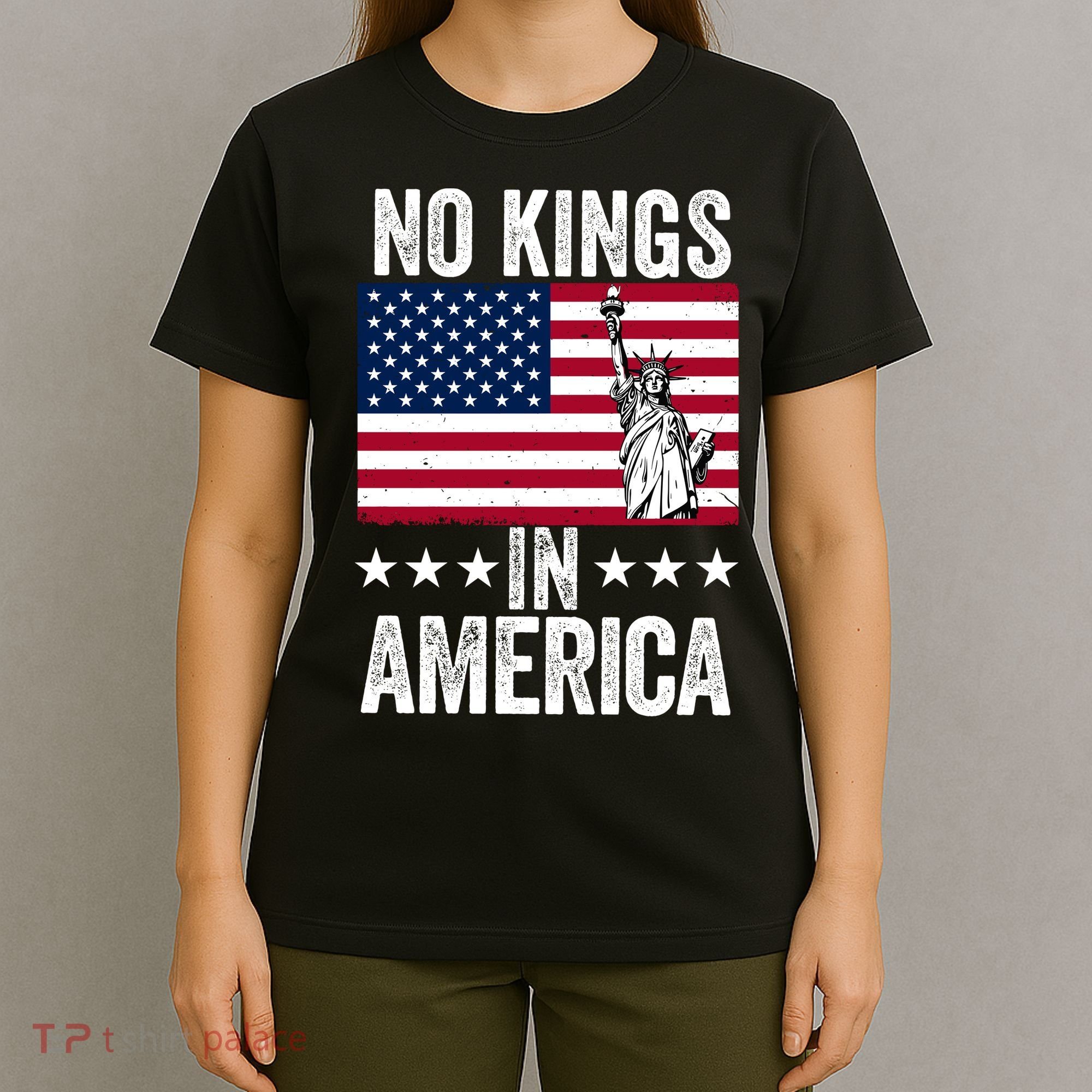 No Kings In America T-Shirt