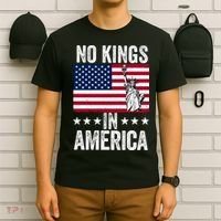 No Kings In America T-Shirt thumb 6